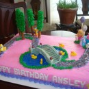 Dora's Coolest Big Adventure Birthday Cake