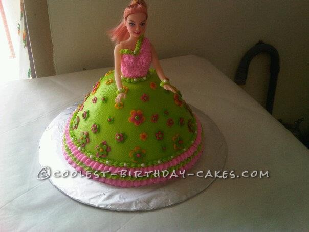 Flowergirl Birthday Cake