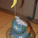Howl at the Moon Wolf Topsy Turvy Cake