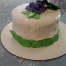 Last-Minute Hummingbird Birthday Cake