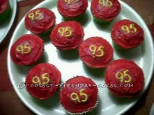 Lightning Mc Queen and Cupcakes for 3 year old boy