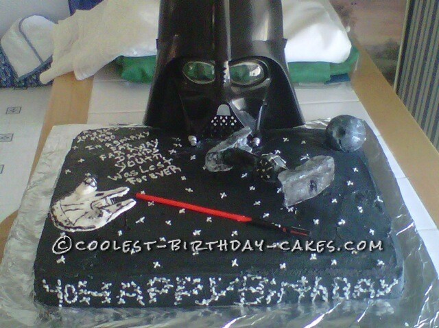 Awesome 40th Star Wars Birthday Cake