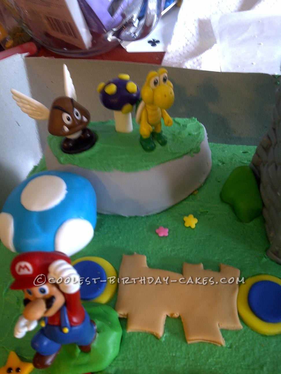 My Son's Super Idea for a Super Mario Bros. Birthday Cake