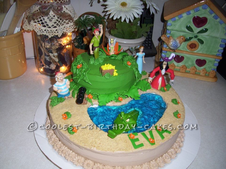 Peter Pan Birthday Cake