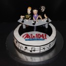 Coolest Radio Station Birthday Cake
