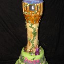 Coolest Rapunzel Tower Birthday Cake