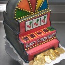 Coolest Slot Machine Birthday Cake