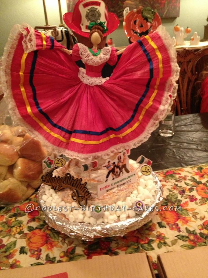Mexico-licious Halloween Birthday Cake!