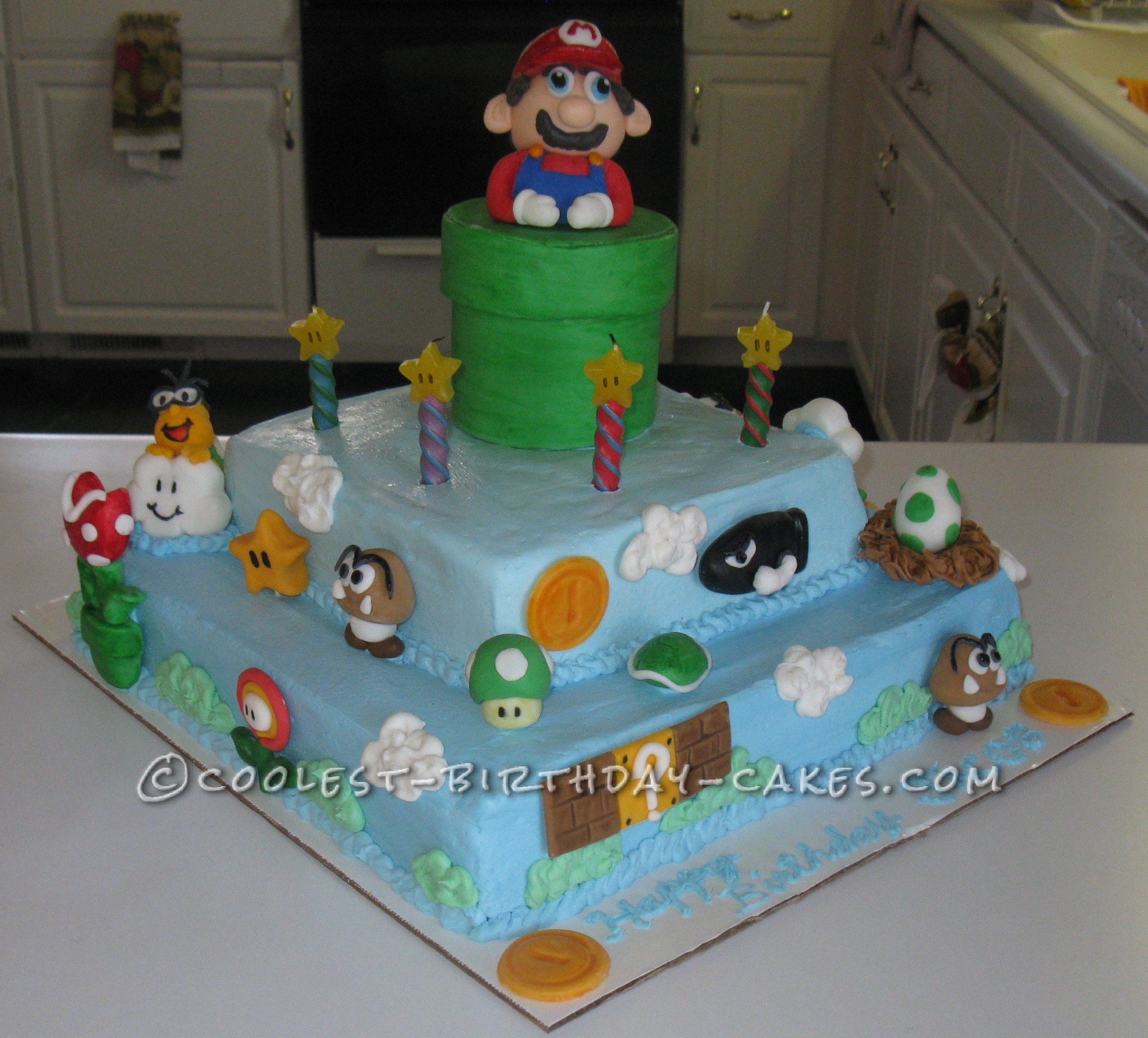 Coolest Mario Cake
