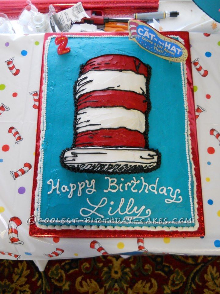 The Cat in the Hat Knows A Lot About That... Birthday Cake!
