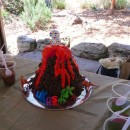 An Easy To Do Volcano Cake
