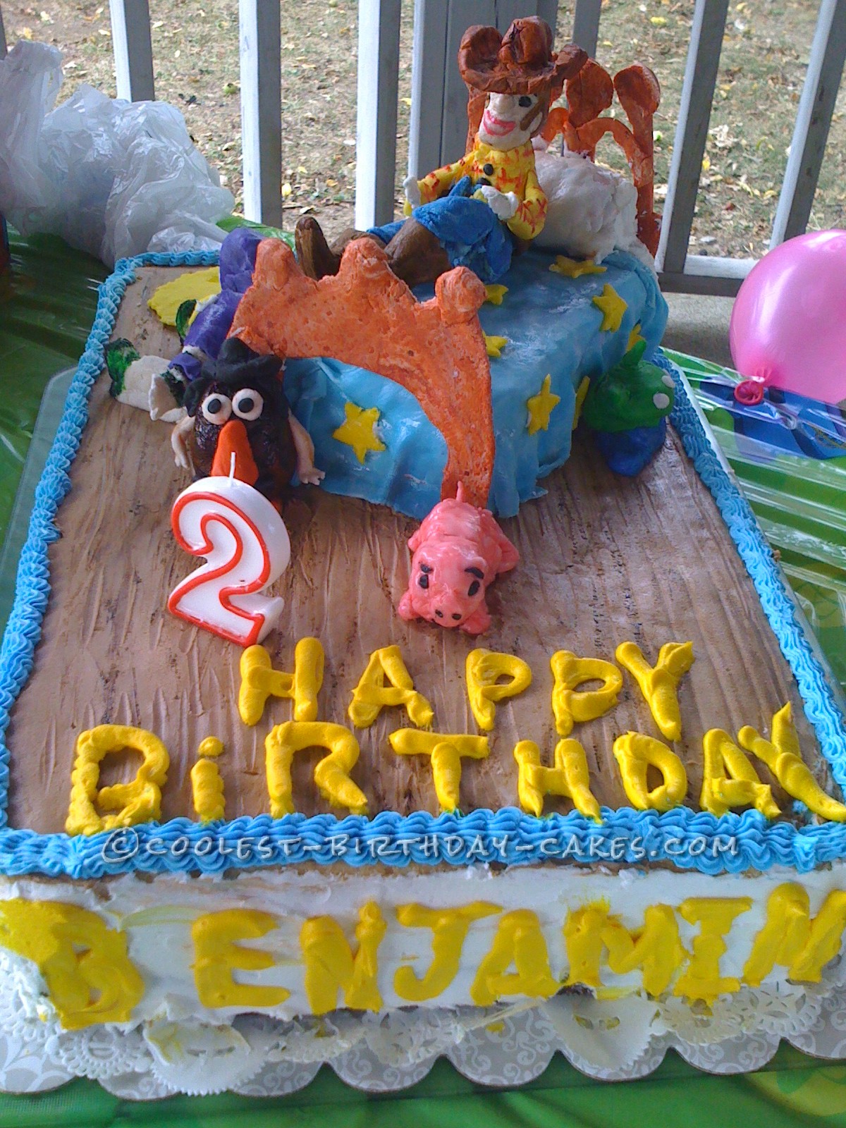 Coolest Toy Story Birthday Cake