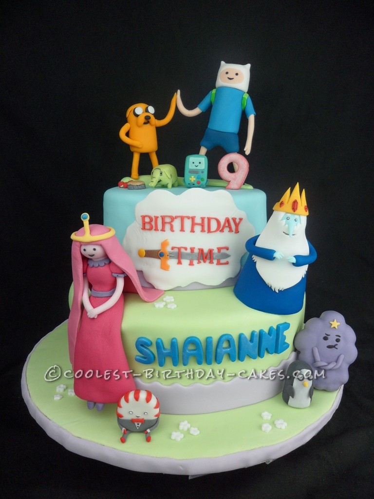Coolest Adventure Time Cake