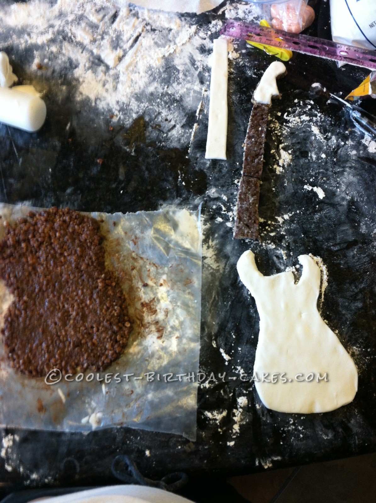 Coolest You Rock Guitar Cake for a 6-Year-Old