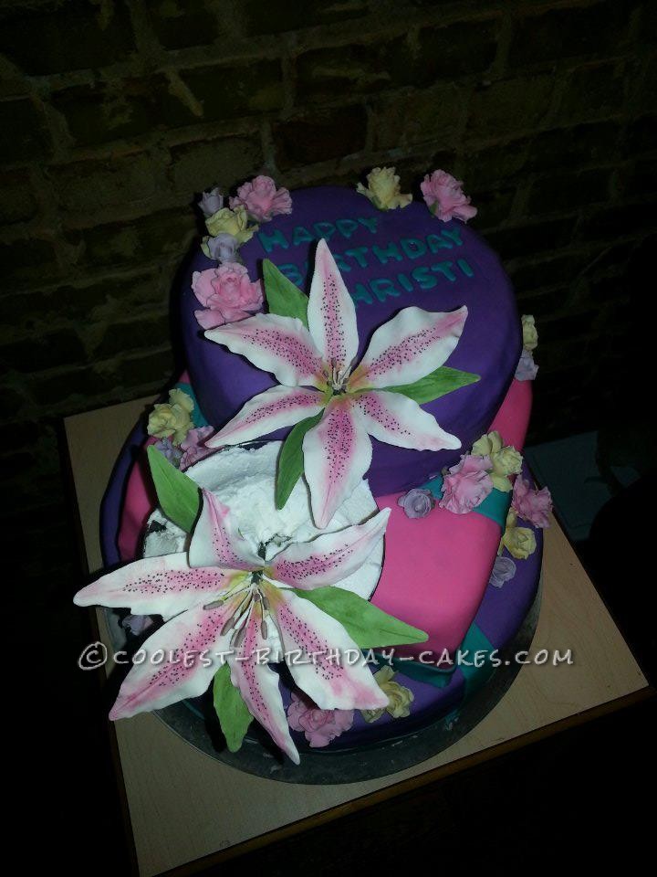 40th Birthday Cake for Party Girl