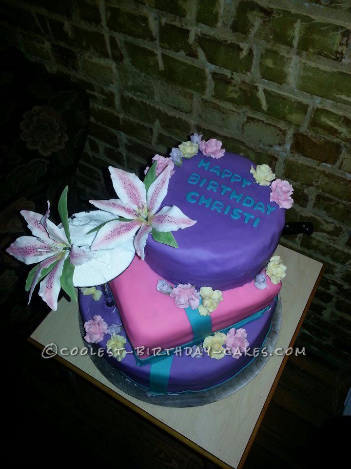 40th Birthday Cake for Party Girl