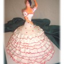 Awesome Flamenco Dancer Cake