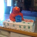 Coolest Baby Elmo Birthday Cake
