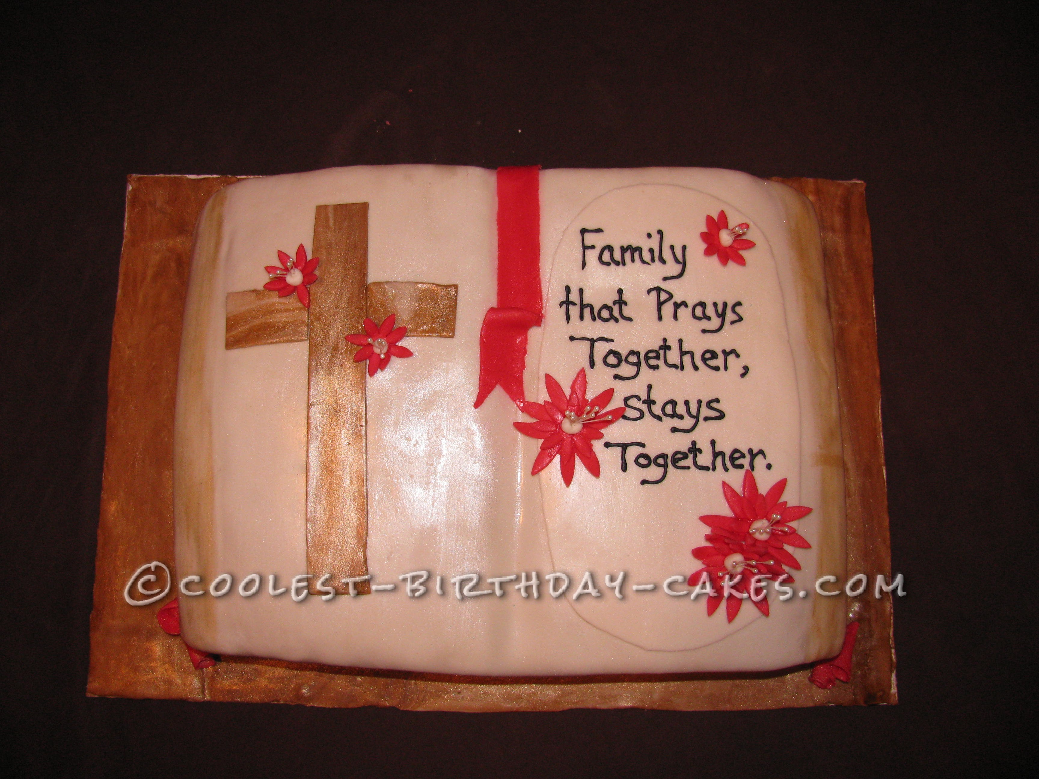 Family Reunion Bible Cake