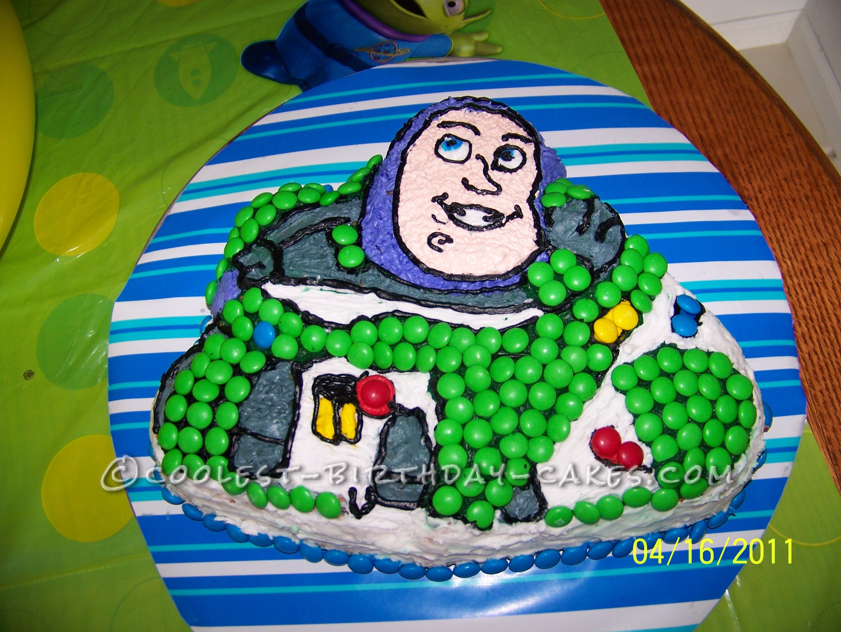 Cool Buzz Lightyear Birthday Cake