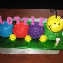 Colourful Caterpillar Cake