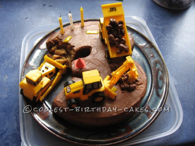 Cool Construction Cake