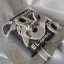 Coolest 50 Shades of Gray Book Cake