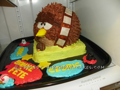 Coolest Angry Birds Star Wars Chewbacca Cake