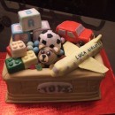 Coolest Chest of Toys Cake