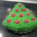 Coolest Christmas Tree Cake