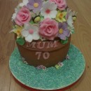 Coolest Flowerpot Birthday Cake