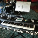 Coolest Full-Size Piano Keyboard Cake