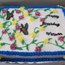 Coolest Hummingbird Birthday Cake
