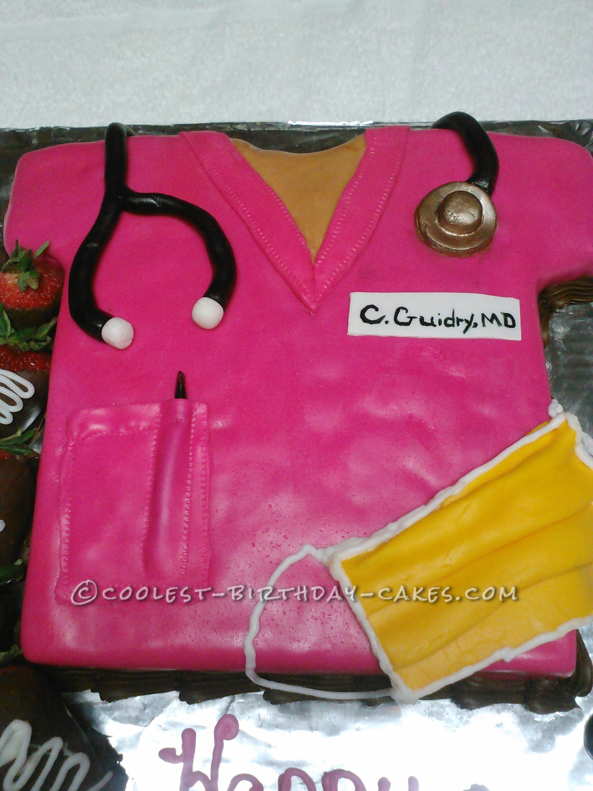 Coolest Birthday Cake for Gynecologist
