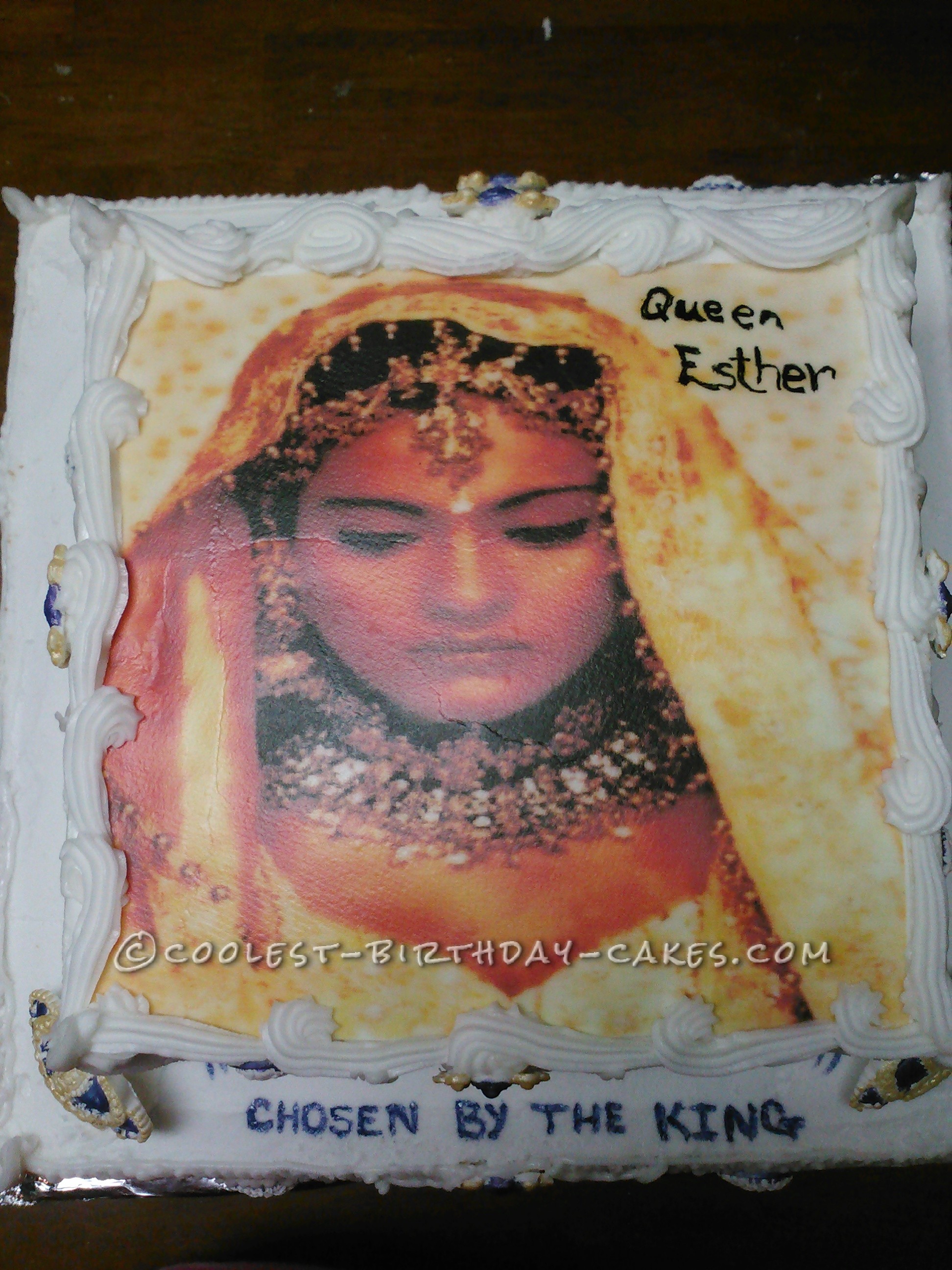 Coolest Queen Esther Cake