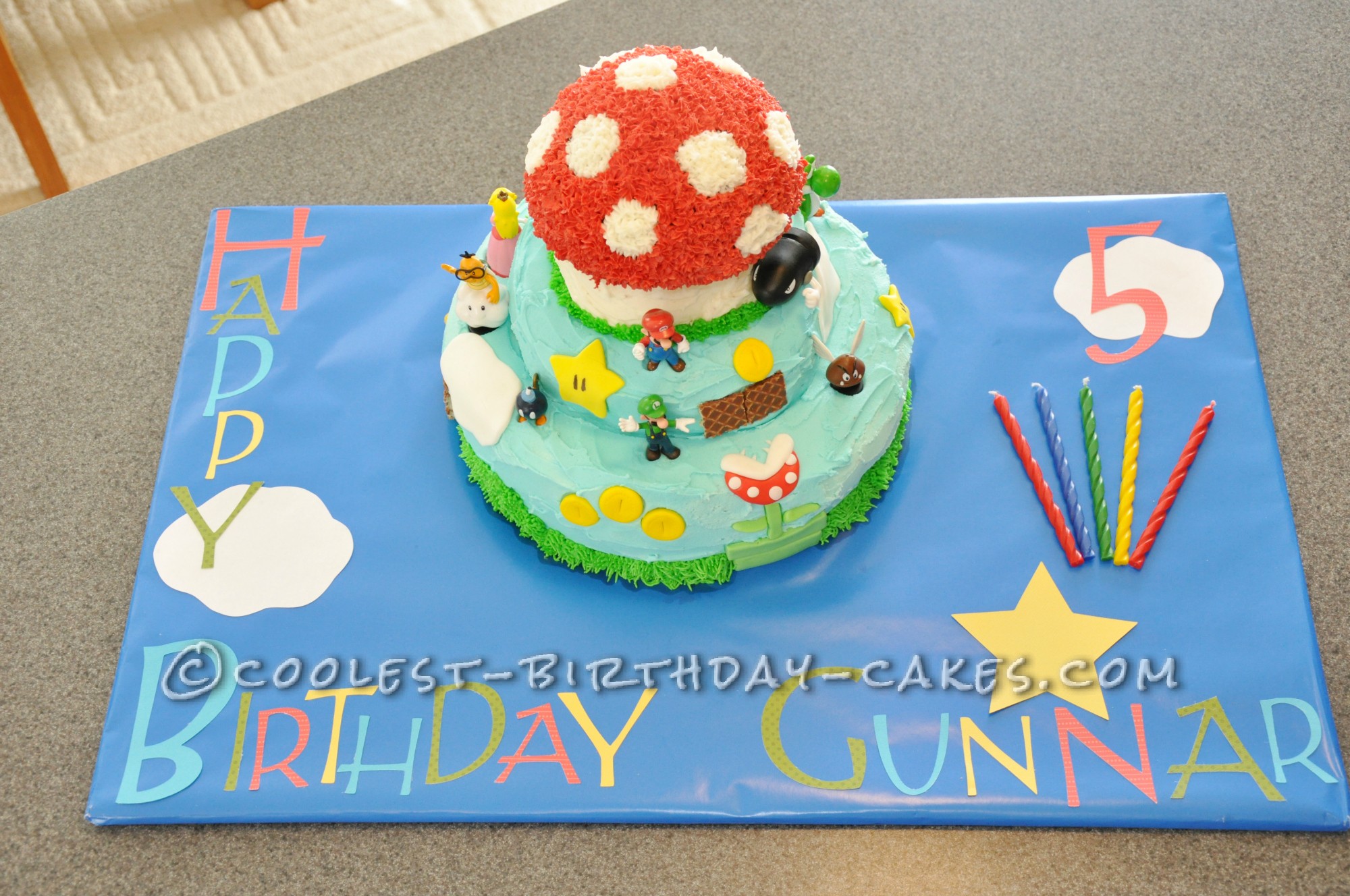 Coolest Super Mario Bros Cake