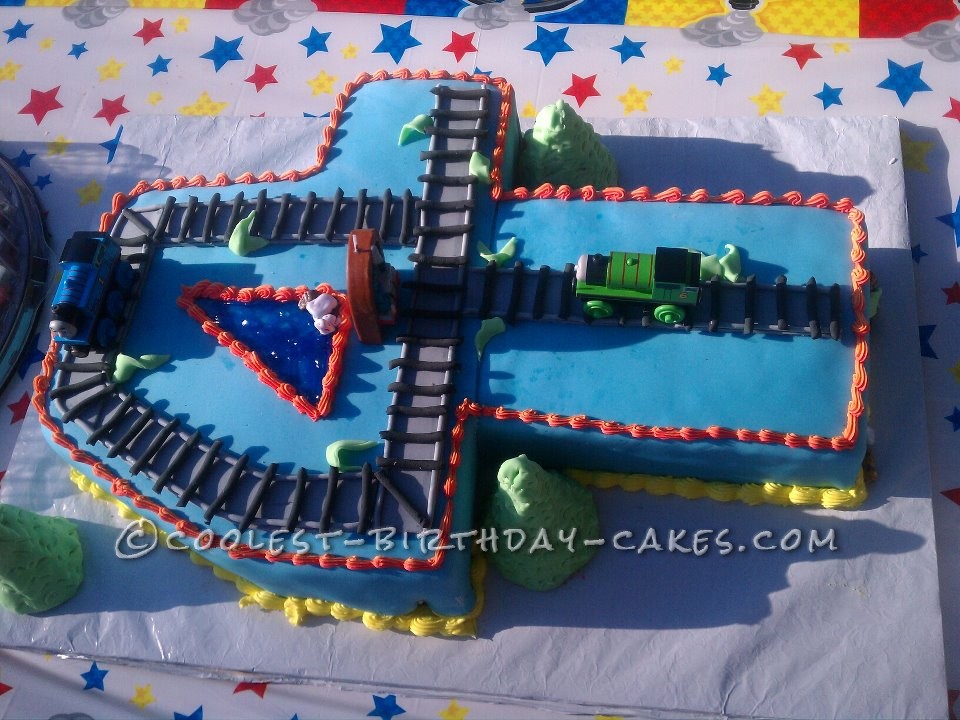 Coolest Thomas The Train Cake