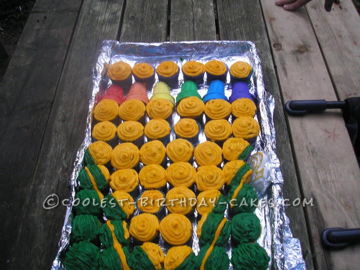 Coolest Crayon Box Birthday Cupcakes