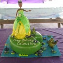 Disney Tiana and Friends Princess Cake