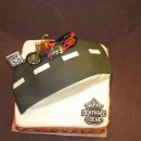 Cool Harley Davidson Birthday Cake