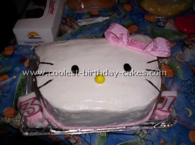 Hello Kitty Birthday Cake Photo