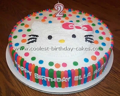 Hello Kitty Birthday Cake Photo