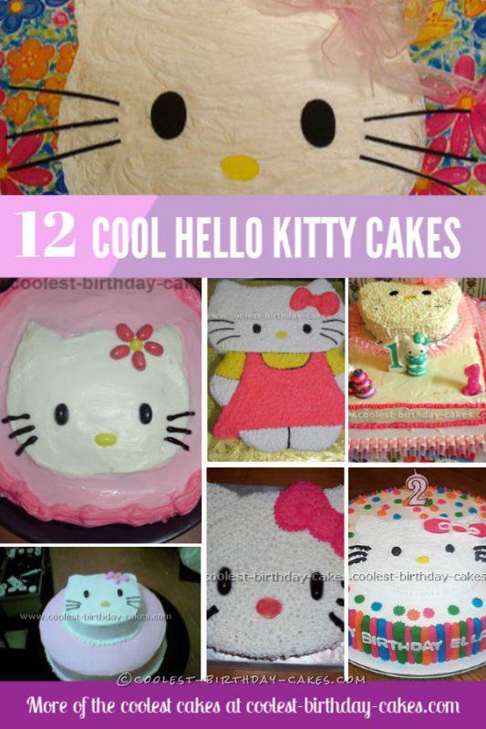 Cool and Easy Hello Kitty Birthday Cake Ideas