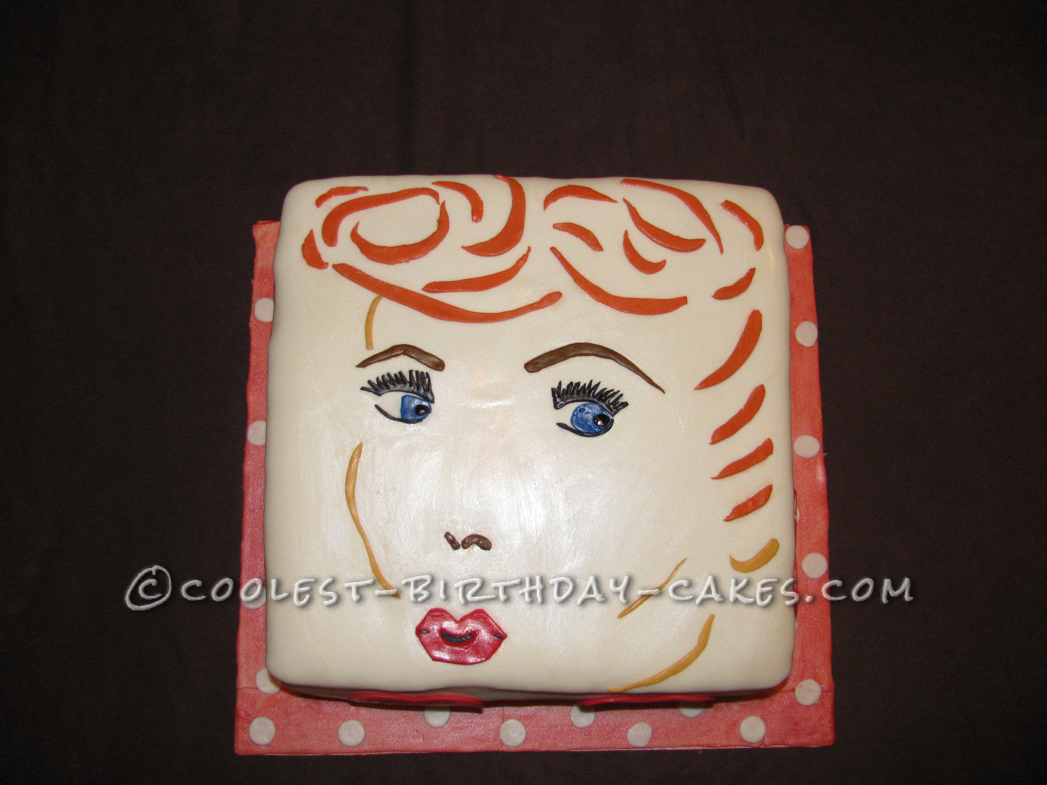 Coolest I Love Lucy Cake