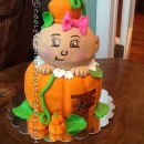 Itty Bitty Baby Pumpkin Baby Shower Cake