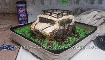Cool Jeep Groom's Cake
