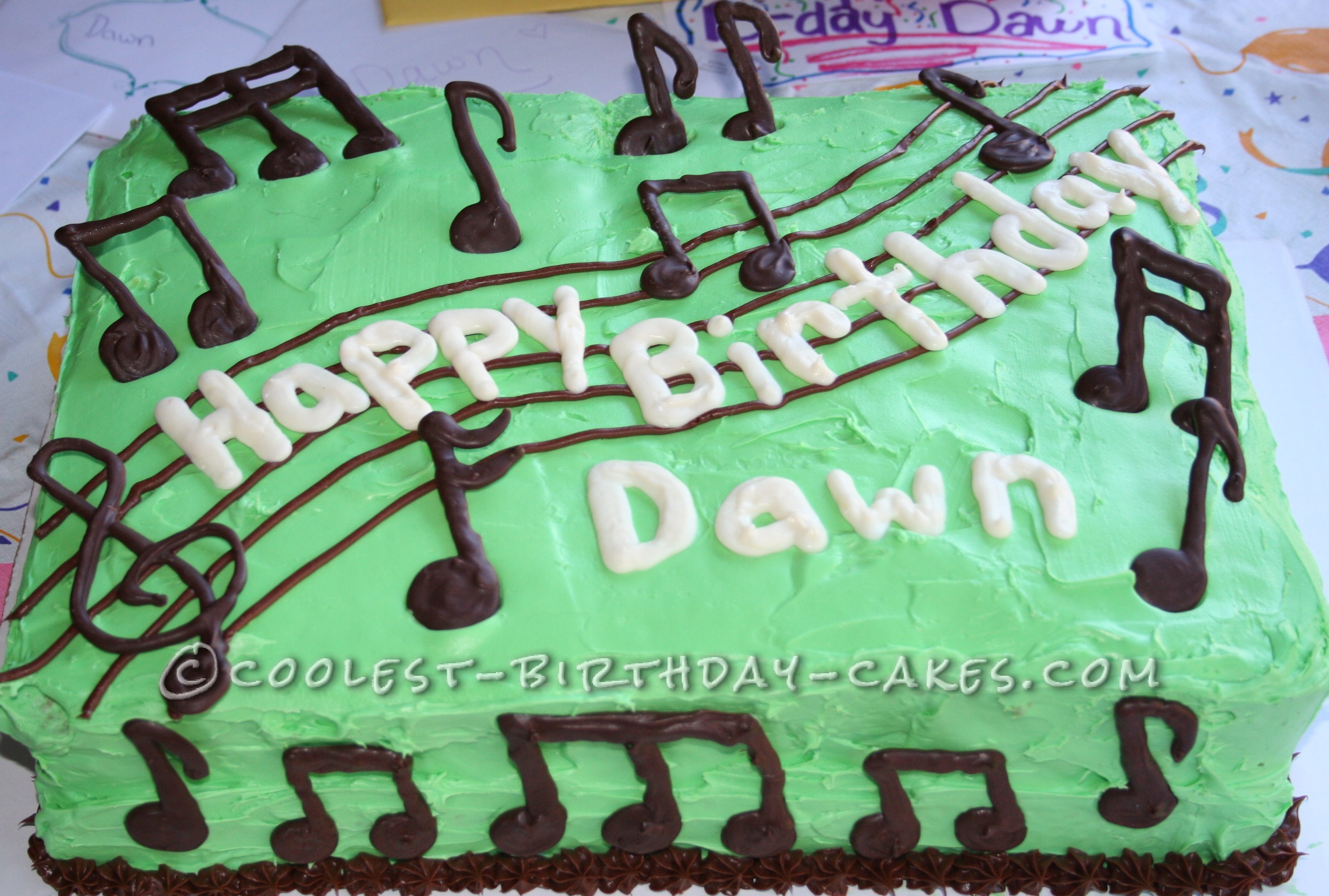 Coolest Music To Your Mouth Cake