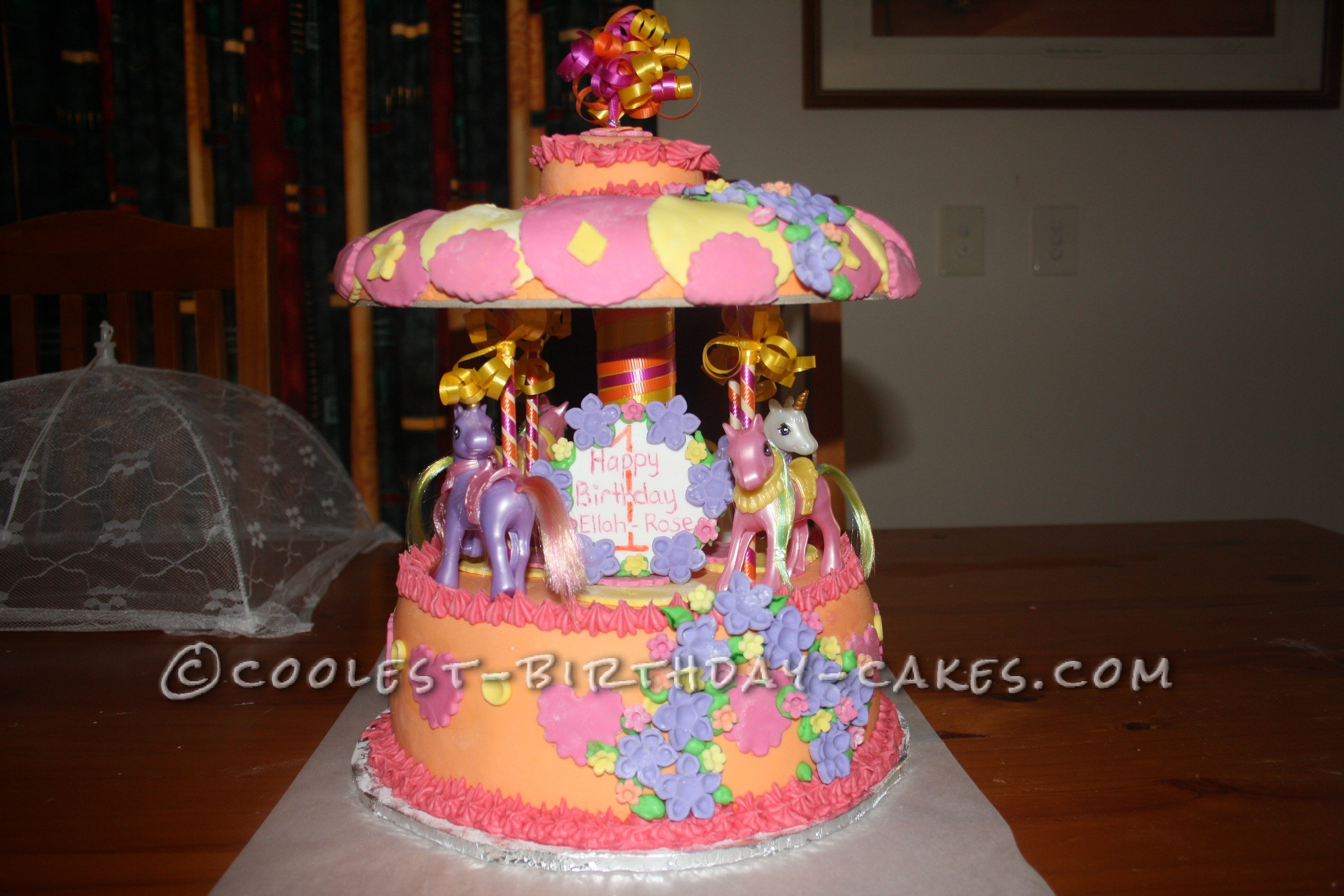 My Little Pony Merry-Go-Round Cake