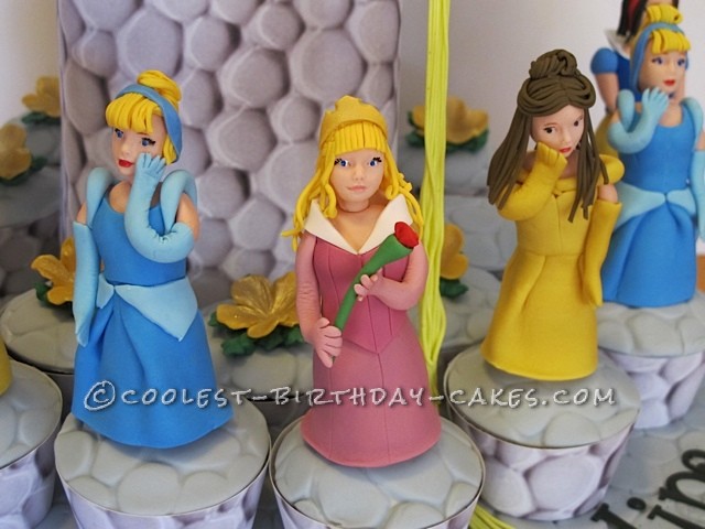 Closeup of Disney Princess's