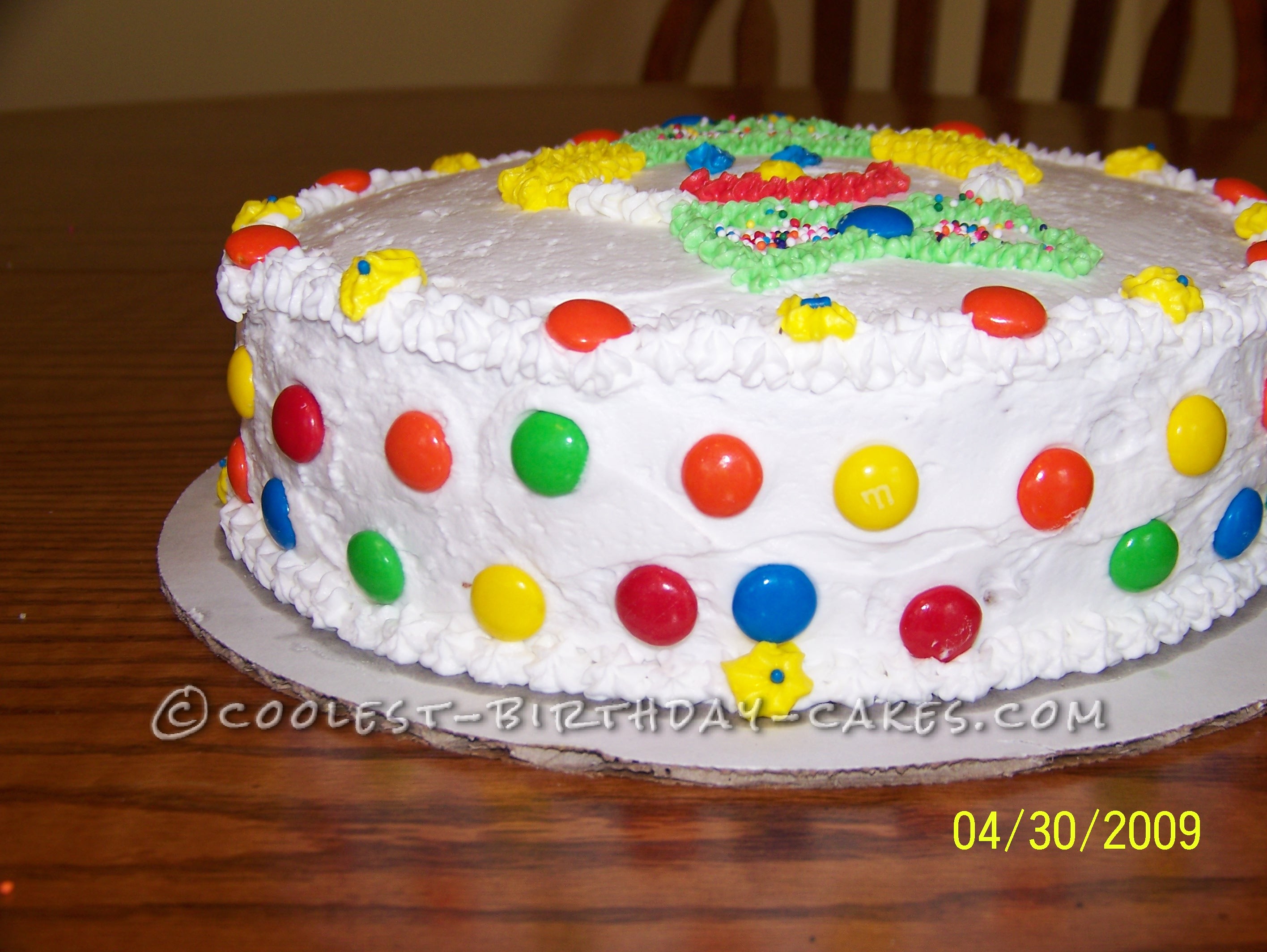 Simple Clown Cake